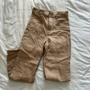 Express Straight Super High Rise Pants